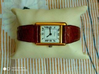 Authentic Vintage Cartier Tank Unisex Watch