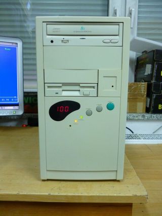 Vintage Pc,  486 Dx4 100mhz 16mb Ram 814mb Hdd / Isa Vlb Ms - Dos Computer Dx 2 66