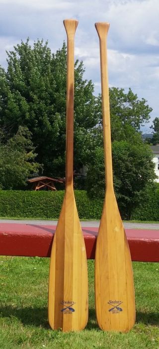 Lovely Pair Vintage Wooden 