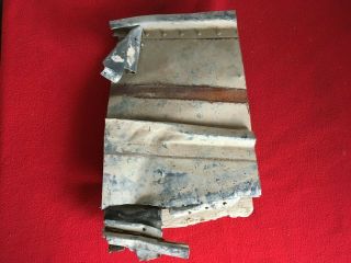 Rare Vert Stab.  Artifact from the Crash of Bonanza Airlines F - 27 N745L - 11 - 15 - 64 3