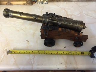 Antique Style Bronze Naval Canon.  Order.