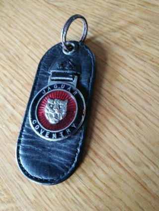 Cud Rare Jaguar Torpedo Keyring Keyfob