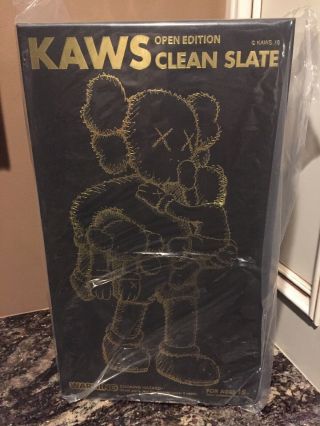 Kaws Companion 2018 Slate Black,  Figurine,  Toy,  Rare,  Authentic