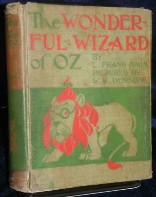 Frank Baum The Wizard Of Oz 1900 21 Ill Rare