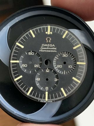 Vintage Omega Speedmaster Chronograph Aml Dial 145.  012 105.  012 Cal 321 Wide T B3