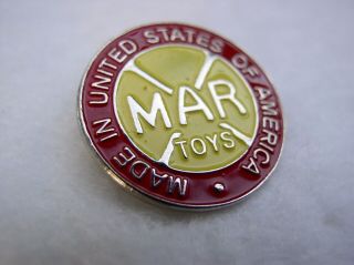 MARX TOYS VINTAGE LOGO PIN HAT LAPEL PIN GIFT IDEA 2