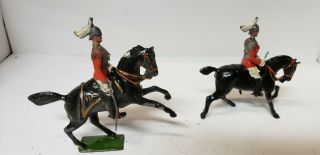VINTAGE BRITIANS LEAD TOY - SOLDIER ON HORSE - 3
