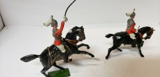 VINTAGE BRITIANS LEAD TOY - SOLDIER ON HORSE - 4