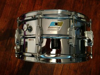 77 - 78 Vintage Ludwig Supraphonic Lm402 6.  5x14