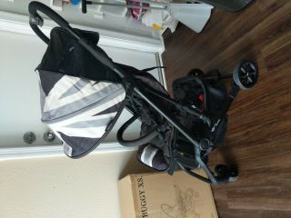 Mini By Easywalker Compact Stroller Xs Union Jack Vintage B&w