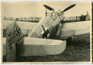 Ww2 Archived Photo Messer Bf 109 Aircraft