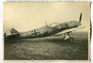 Ww2 Archived Photo Messerschmitt Bf 109