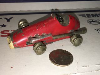 Schuco Micro Racer 1040 Us - Zone Germany Car Vintage Wind Up Racer No Key