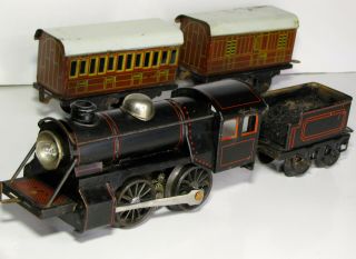 O Gauge Karl Bub Vintage Electric Tinplate Tin Train Set Kbn Tinplate Toy Steam