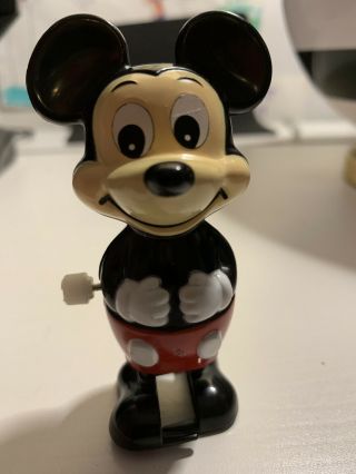 TOMY Walt Disney Mickey Mouse Wind Up Toy - Vintage - - Nostalgia 3