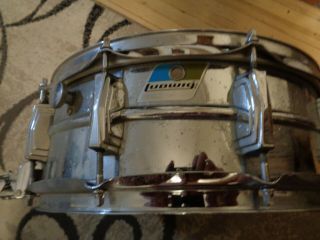 Vintage Ludwig Sensitive Snare Drum 14 X 5