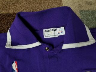 Lakers Authentic Sand Knit Size 42 Large Vintage 80s Shooting jacket pro Cut 2
