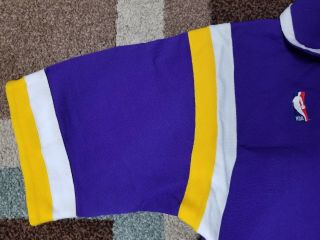 Lakers Authentic Sand Knit Size 42 Large Vintage 80s Shooting jacket pro Cut 7
