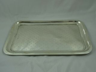 Solid Silver Dressing Table Tray,  1938,  300gm