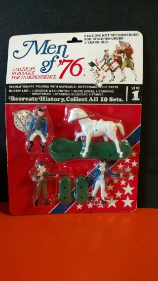 Vintage Men Of 76 Innovative Promotions Toy Soldiers Set No.  1
