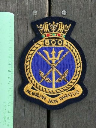 British 800th Royal Navy Air Squadron Patch