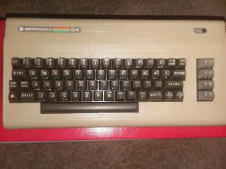 Vintage Commodore 64 Computer - With Power Supply