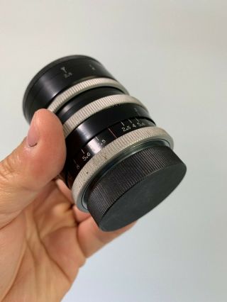 Angenieux 35mm f2.  5 Type R1 Vintage France m42 Praktica Edixa Mount Lens 3