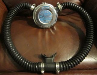 Vintage Healthways Scuba Deluxe Double Hose Regulator,  Pool,  Great