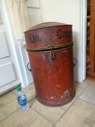 Antique Gas Service Station Oil Dispenser 6 Gallons 12