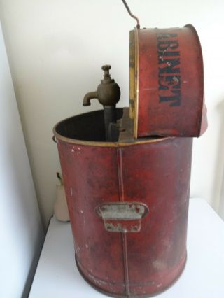 Antique Gas Service Station Oil Dispenser 6 Gallons 7