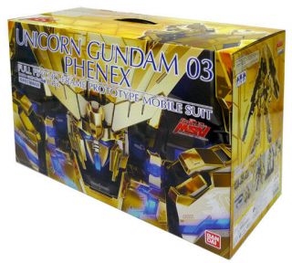 Rare Pg 1/60 Rx - 0 Unicorn Gundam 03 Phenex Plastic Model Kit Premium Bandai