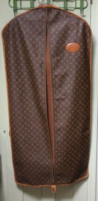 Vintage Authentic Louis Vuitton Garment Bag 1970 - 80 