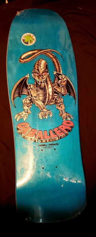 Caballero Skateboard Powell Peralta Mechanical Dragon 2008 Reissue Rare