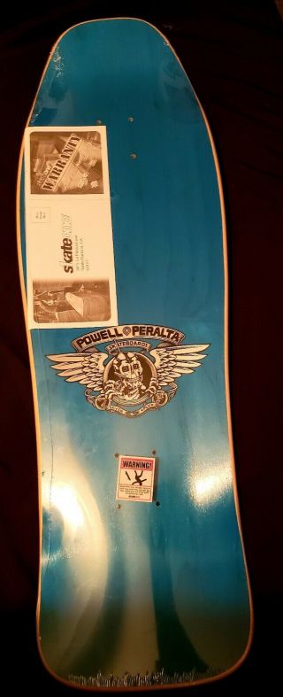 Caballero Skateboard Powell Peralta Mechanical Dragon 2008 reissue Rare 3