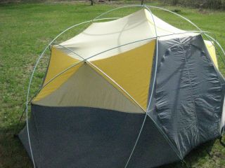 vintage north face oval intention tent 10