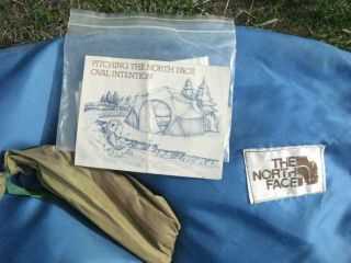 vintage north face oval intention tent 3