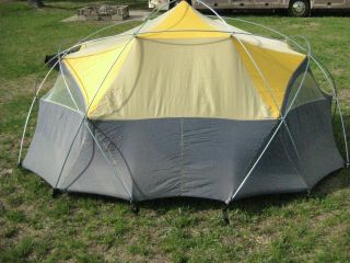 vintage north face oval intention tent 8