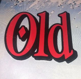 Old Milwaukee Bass Fishing Beer Tin Sign Advertising 34 