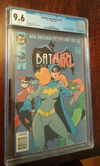 The Batman Adventures 12 Cgc 9.  6 Rare Newsstand Harley Quinn First Appearance