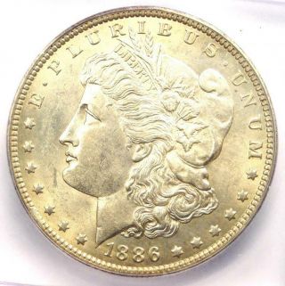 1886 - O Morgan Silver Dollar $1 - ICG MS61 - Rare Date in UNC/BU - $1,  410 Value 5