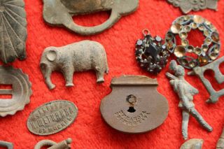 SET Of Antique OLD Artifacts - Metal Detecting Find (HH2J) 2