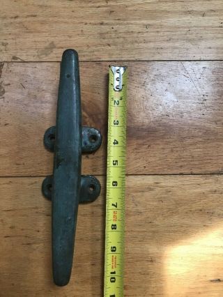 Antique 10 Inch Brass Boat Dock Cleat