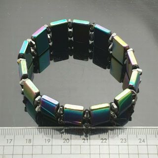 Rainbow Lp Somporn Leklai Magnet Thai Wealth Pendant Charm Rich Amulet Bracelet
