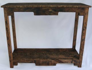 Sofa Table Handmade Reclaimed Pallet Wood - UpCycled - Vintage,  Rustic Look 2