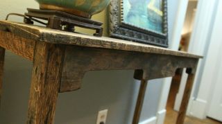 Sofa Table Handmade Reclaimed Pallet Wood - UpCycled - Vintage,  Rustic Look 5