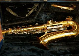 Vintage Vito Sax Saxophone Made in Japan With Case. 6