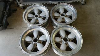 Vintage Set Of 15x7 American Racing 200s Mag Wheels Ford Mustang Daisy Amc