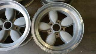 vintage set of 15x7 American racing 200s mag wheels ford mustang daisy amc 2