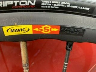 Mavic R - sys SLR road racing bike bicycle wheelset M - 25 Rarely 6
