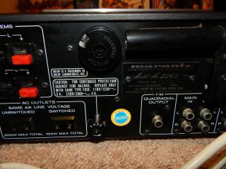 Vintage Marantz 2265 Stereo Receiver 11